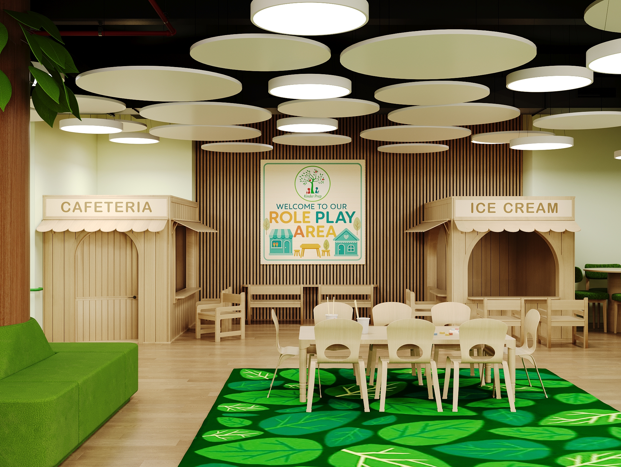 Creative role-play and imaginative learning area